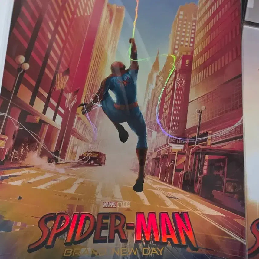 [BUNJANG] Spider-Man "Brand New Day" "Reign of Fire Cinema" Poster / 스파이더맨 광음시네마 포스터 광음포스터 브랜드뉴데이