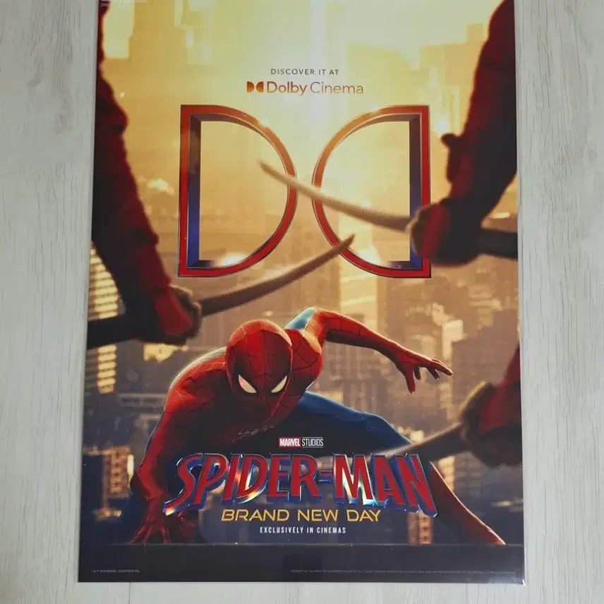 [BUNJANG] Spider-Man Brand New Day Dolby Poster (A3) / 스파이더맨 브랜드뉴데이 돌비 포스터(A3)