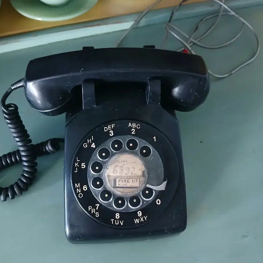 [BUNJANG] ITT Vintage Black Dial Telephone / 미국 itt 빈티지전화기
