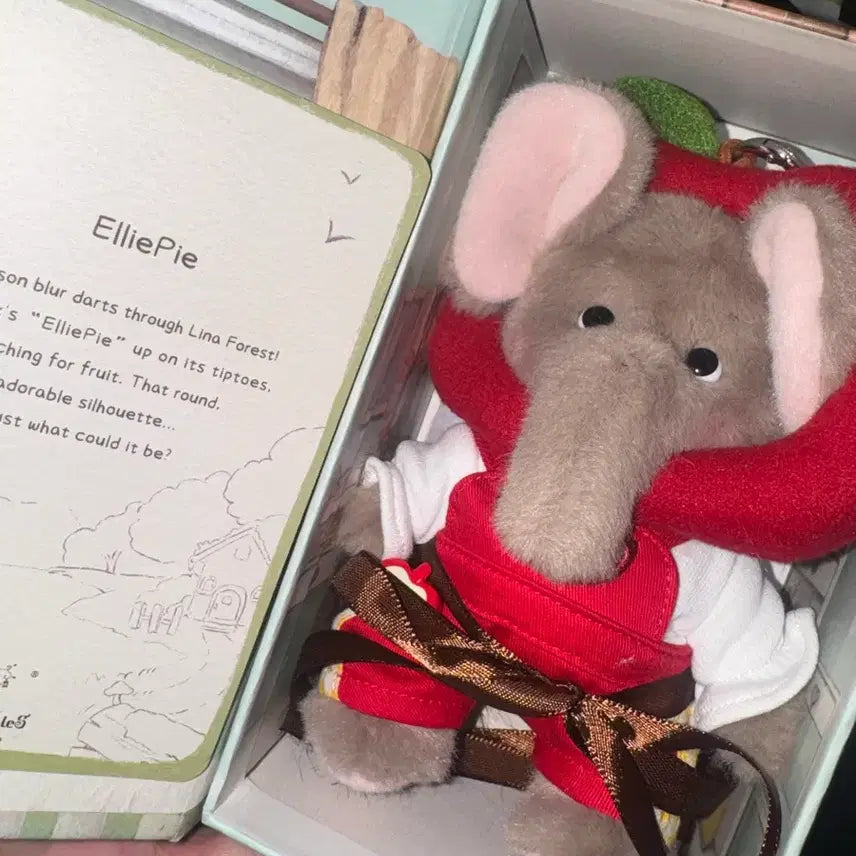[BUNJANG] Teddy Tails Lena Bear Forest Friends Elephant / 테디테일즈 레나베어 레나숲 숲속친구들 코끼리