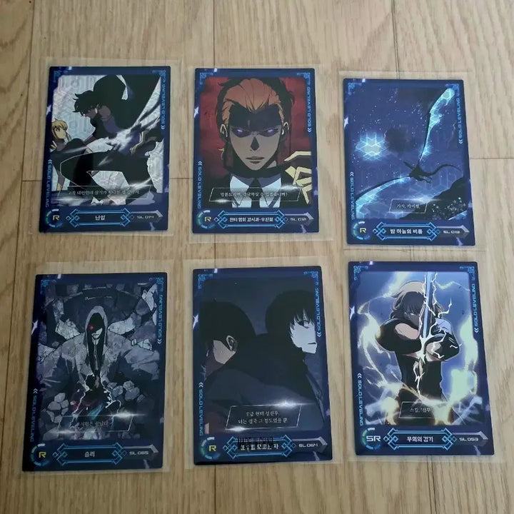 [BUNJANG] Solo Leveling 6-Card Set / 나혼자만레벨업 카드 6장 세트