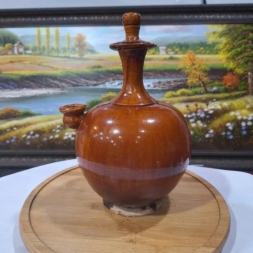 [BUNJANG] Iron-Painted Celadon Vase / 철화 정병