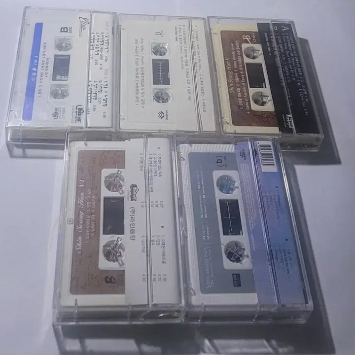 [BUNJANG] Shin Seung Hun Authentic Cassette Tape Bundle Set (3rd-7th Albums) / (일괄) 신승훈 정품 카세트테이프 모음 [한국 가요,발라드,앨범]