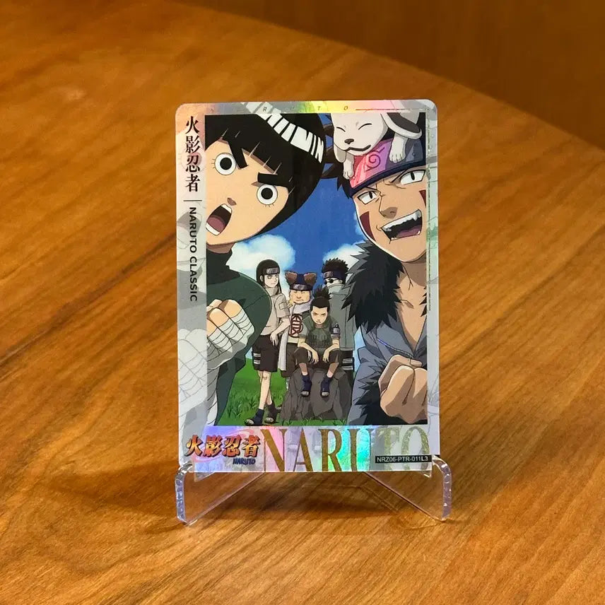 [BUNJANG] Kayou Naruto Classic Trading Card - Rock Lee &amp; Kiba &amp; Akamaru &amp; Group / 나루토 카드 - 록 리 &amp; 키바 &amp; 아카마루 외 단체 (Naruto Classic)