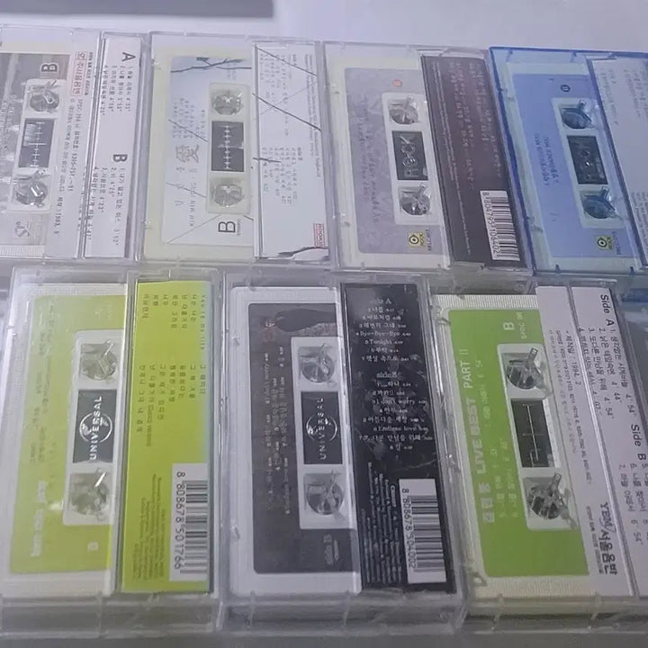 [BUNJANG] Kim Min Jong Cassette Tape Collection Bundle Set / (일괄) 김민종 정품 카세트테이프 모음 [한국 가요,발라드,앨범]