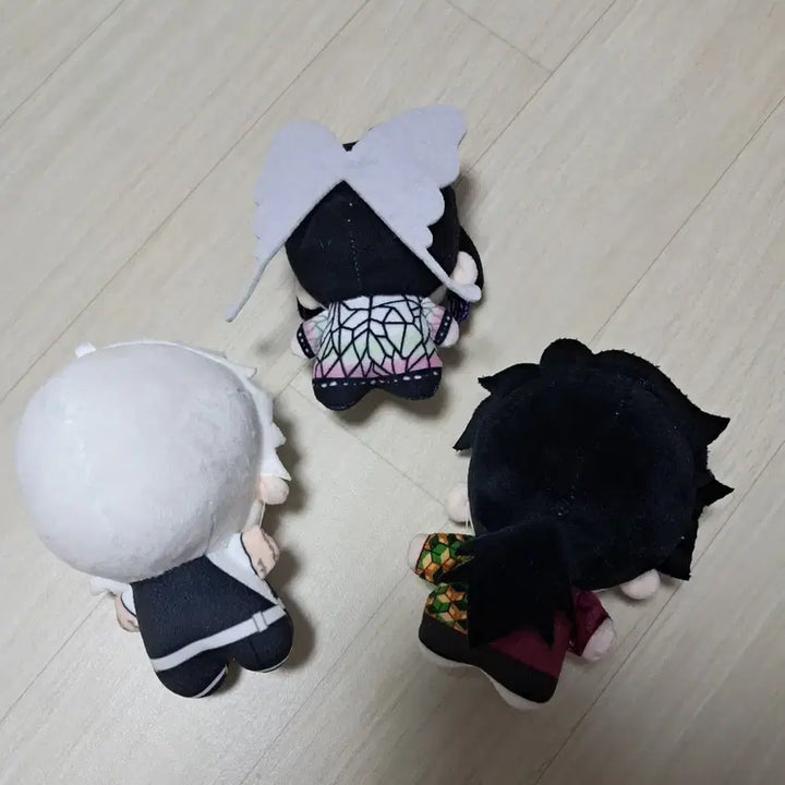 [BUNJANG] Demon Slayer 10cm Plush Set (Giyu, Sanemi, Shinobu) / 귀멸의 칼날 10cm 솜인형 ( 기유, 사네미, 시노부 )