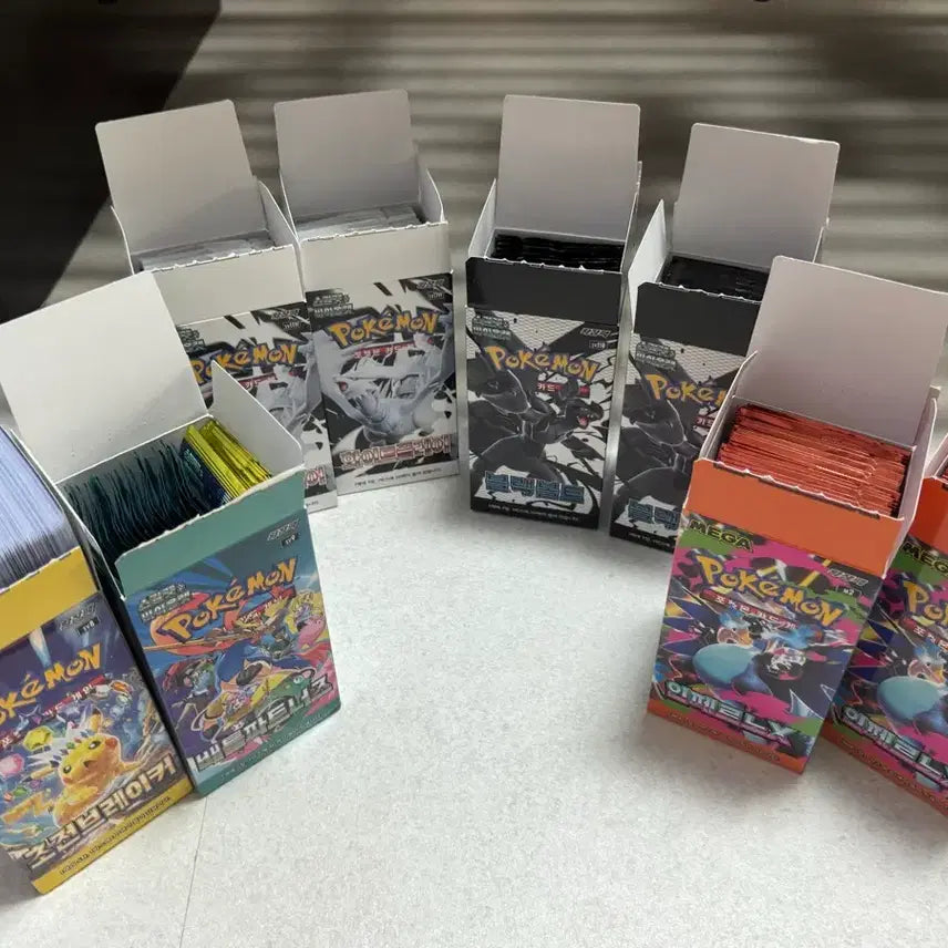 [BUNJANG] Inferno, Chojoen, Black Bolt, White Flare, Bepa Search Pack Bundle / 인페르노, 초전, 블랙볼트, 화이트플레어, 배파 서치팩 판매합니다
