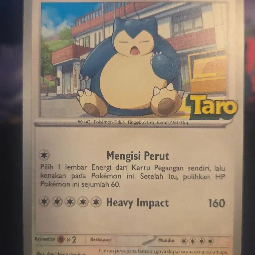[BUNJANG] Taro Indonesia Promo Eevee &amp; Snorlax Set / 인도네시아 TARO 프로모 이브이 + 잠만보 세트
