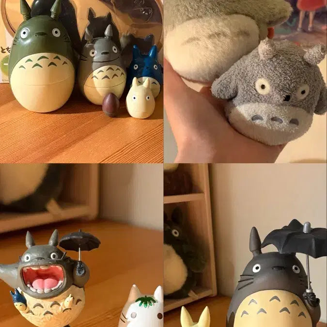 [BUNJANG] Ghibli My Neighbor Totoro Figure Doll Bundle Set (7 pieces) / 지브리 토토로 피규어 인형 일괄 7개