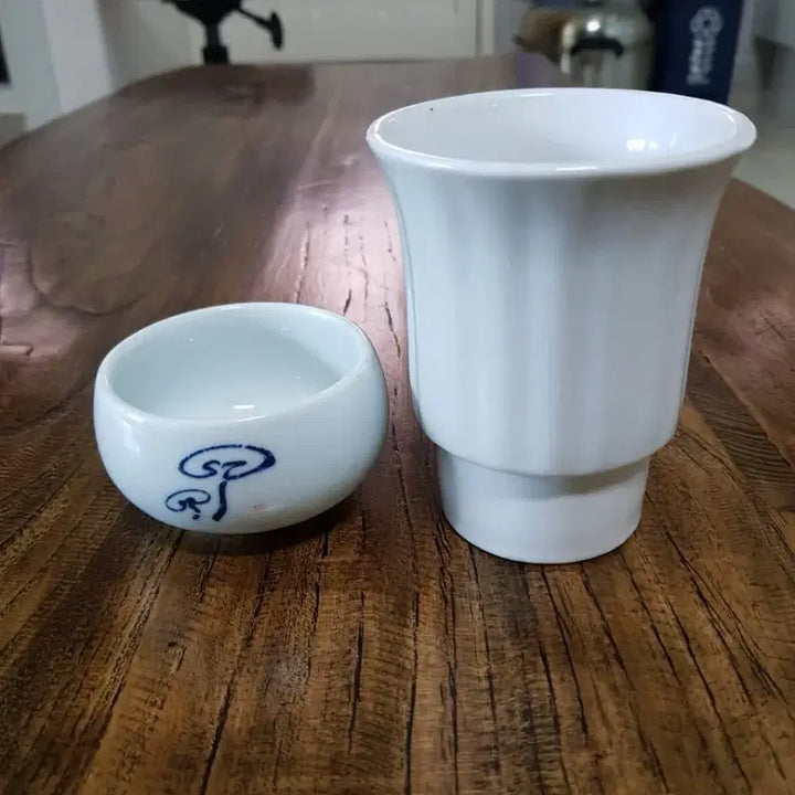 [BUNJANG] Vintage Cups (Set of 2) / 빈티지잔2점