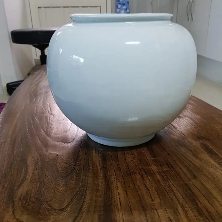 [BUNJANG] Antique White Porcelain Jar (Wood Fired Kiln) / 골동백자항아리(장작가마)