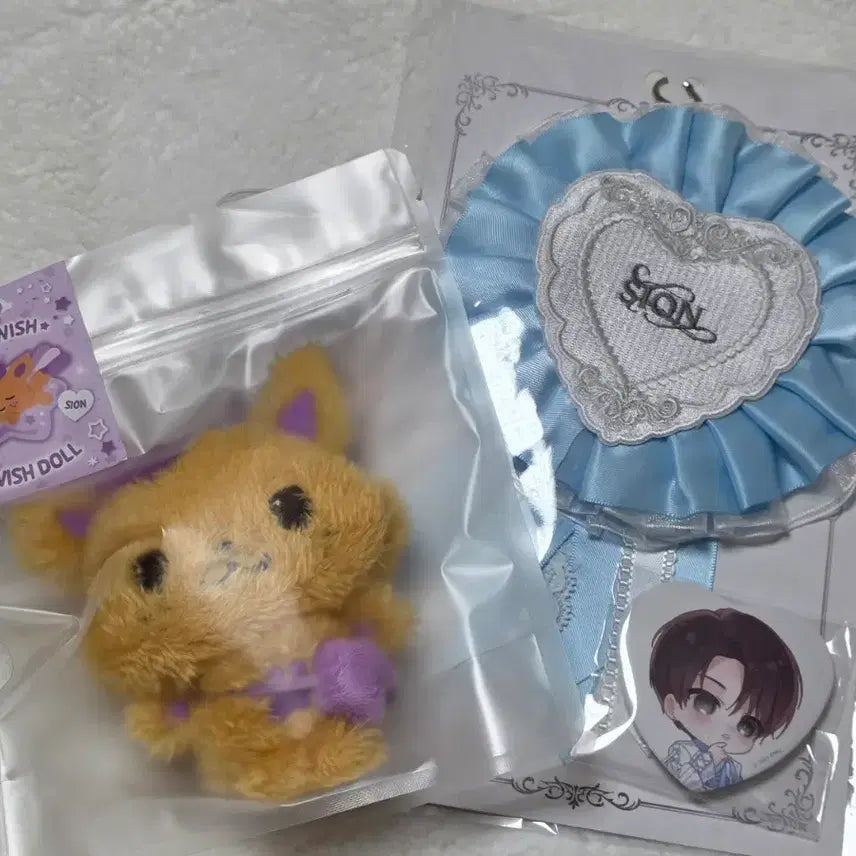 [BUNJANG] NCT WISH Japan Fanmeeting MD Sion Rosette / Wish Doll Sioning Bundle Set (Sealed) / 엔시티위시 일본 팬미팅 MD 시온 로제트 / 위시돌 시오닝 미개봉 일괄