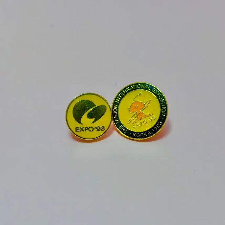 [BUNJANG] 1993 Daejeon Expo Original Dooly Pin Badge Retro / 93년 대전엑스포 오리지널 핀뱃지 꿈돌이 레트로 근대사 수집