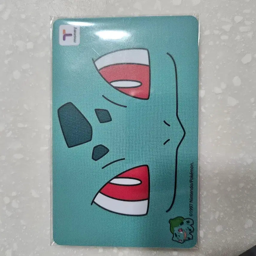 [BUNJANG] 2015 Limited Edition Pokemon Bulbasaur Face Transportation Card / 2015 고전 포켓몬스터 얼굴 교통카드 (한정판) 이상해씨