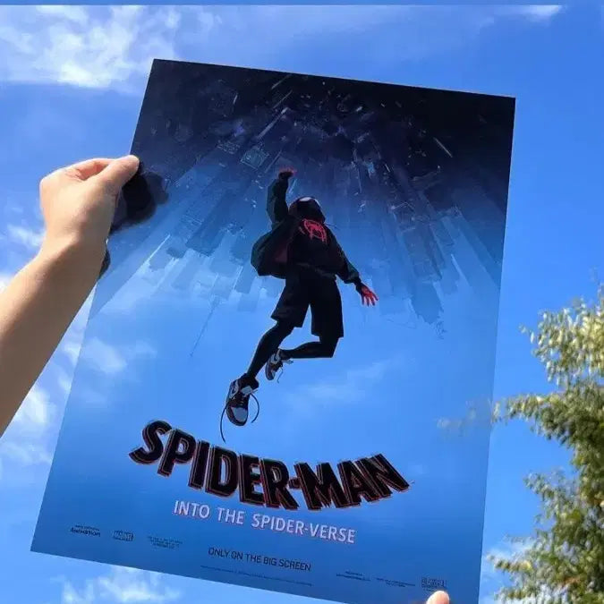 [BUNJANG] Marvel Spider-Man: Into the Spider-Verse Dolbys Cinema PET Poster (A3) / [초희귀한정판]영화 마블 스파이더맨 뉴유니버스 돌비시네마 PET 포스터(A3) 인투 더 스파이더버스 돌비 포스터
