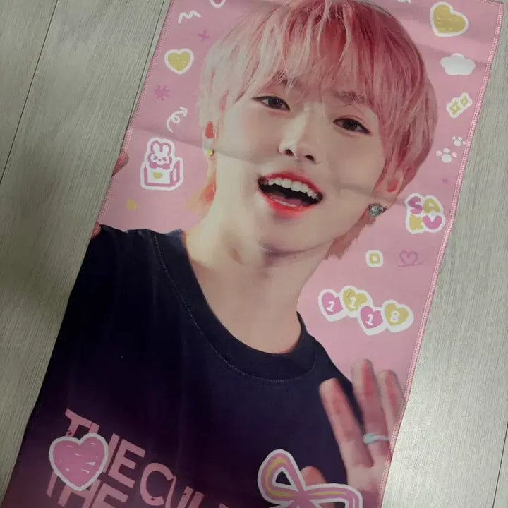 [BUNJANG] NCT WISH Sakuya Uchiwa and Slogan Bundle Set / 엔시티위시 사쿠야 우치와랑 슬로건 일괄판매합니다!