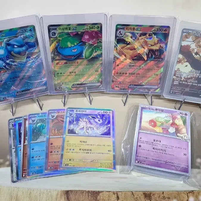 [BUNJANG] Pokemon Korean Edition Unused Random 120 Card Set with Bonus Items / 포켓몬카드 한국판 "정품" 랜덤 120장 세트 (사은품 증정)