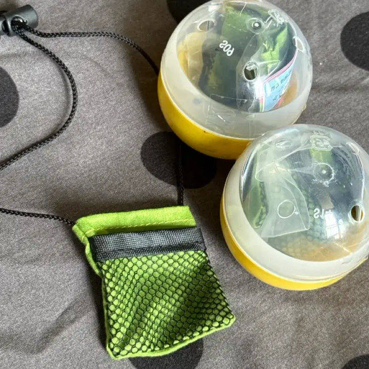 [BUNJANG] Sakosh Green Plushie Outfit Doll Accessory / 개당가격)미개봉 일본가챠 인형옷 사콧슈 초록색 누이카츠 패스굿즈 인형소품
