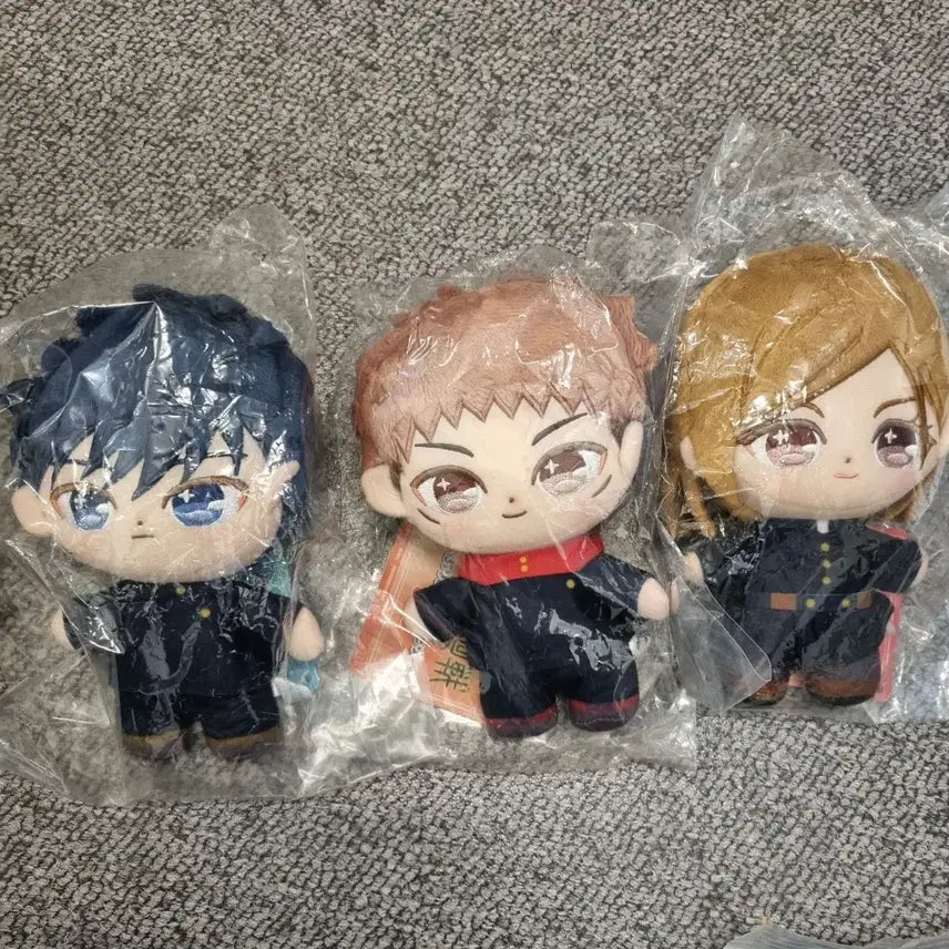 [BUNJANG] Jujutsu Kaisen Purinui Megumi, Nobara Bundle Set / 주술회전 푸리누이 3총사 일괄 유지 메구미 노바라 (키링x)
