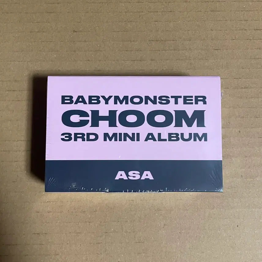 [BUNJANG] BABYMONSTER ASA Plush Keyring Version Sealed Album / 베이비몬스터 아사 플러쉬 키링버전 춤 미개봉 앨범
