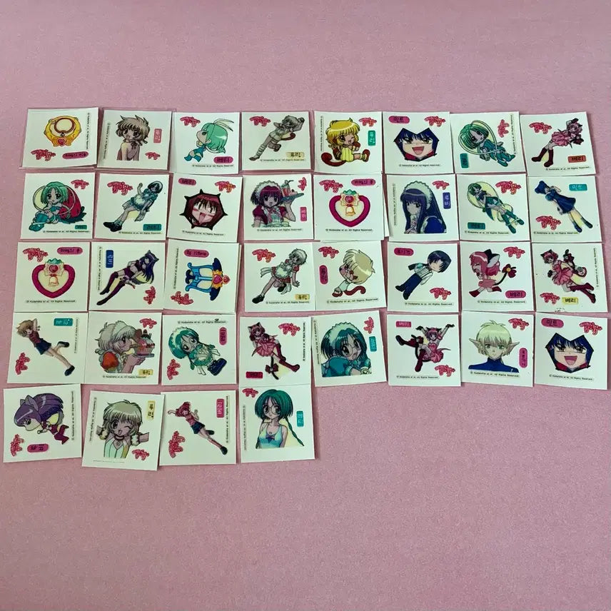 [BUNJANG] VERIVERY MU MU Seal Sticker Vintage Stationery / 베리베리뮤우뮤우 씰스티커 고전문구