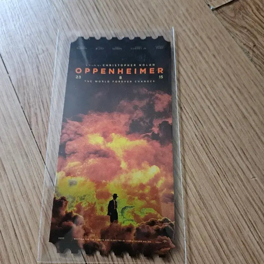 [BUNJANG] Oppenheimer Original Ticket / 오펜하이머 오리지널티켓 오티