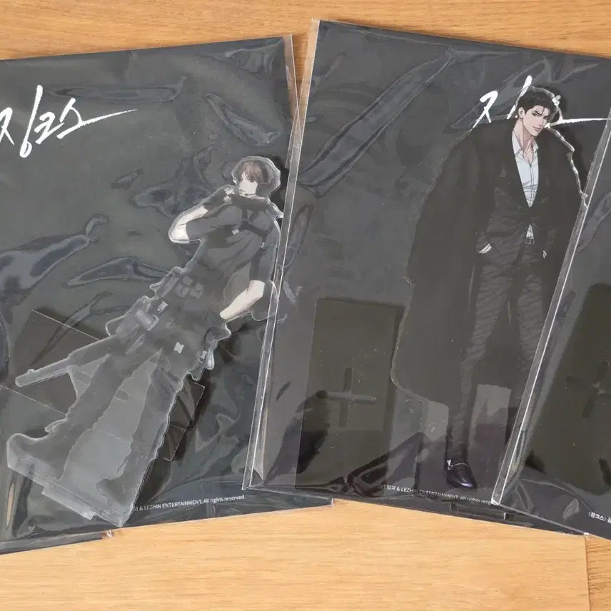 [BUNJANG] Jinx Black Cat Power Black Tiger Acrylic Stand / 징크스 흑묘력 흑호 아크릴 스탠드