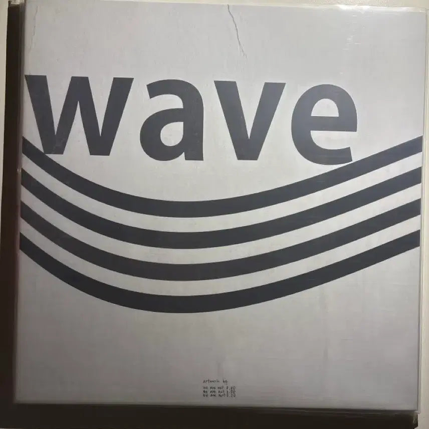 [BUNJANG] Wave To Us Uncounted LP (1-Time Playback) / 웨이브투어스 uncounted LP (1회 청음)