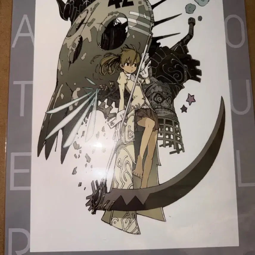 [BUNJANG] Soul Eater Art Board Poster Marker / 소울이터 원화전 아트보드 포스터 마카