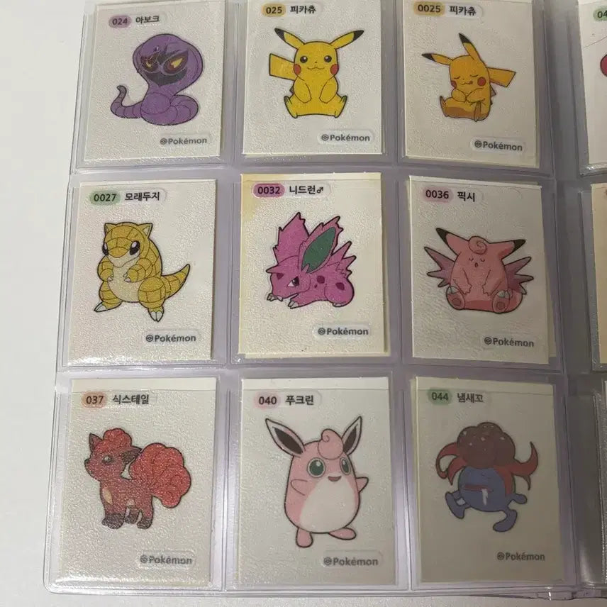 [BUNJANG] Pokemon Bread Stickers / 포켓몬 띠부실 판매합니다
