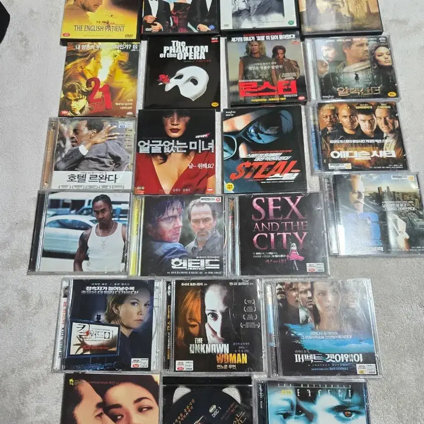 [BUNJANG] 22-Disc Movie DVD/CD Collection / 영화 DVD/CD 22장