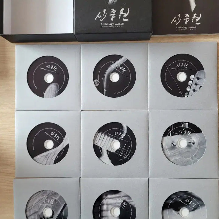 [BUNJANG] Shin Jung-hyeon Anthology Part I &amp; II (Normal Edition 1958~) 9CD Box Set / 신중현 Anthology Part I &amp; II (Normal Edition 1958~)