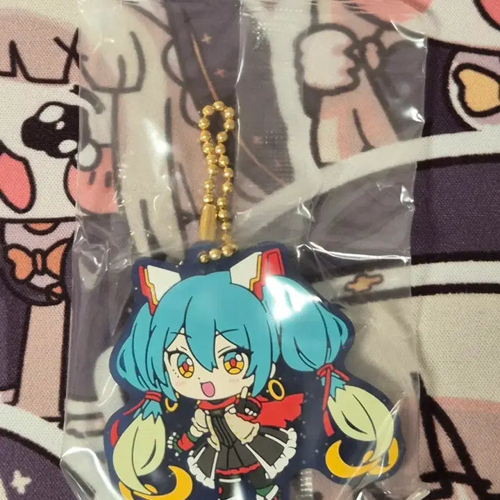 [BUNJANG] Hatsune Miku Yuki Miku Kuji Clear Poster File, Keychain, Strap Bundle Set / 하츠네 미쿠 유키 미쿠 쿠지 클리어 포스터 파일 키링 스트랩 일괄 S상 R상