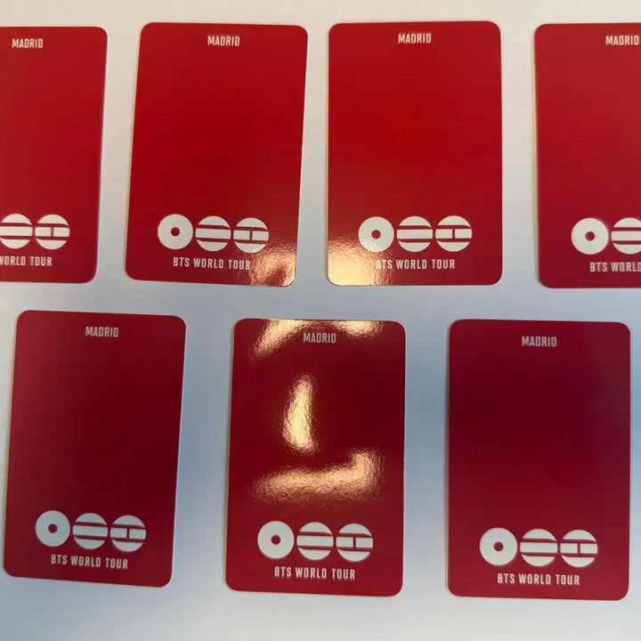 [BUNJANG] BTS Arirang Concert Madrid Army Zone Photocard Set / bts 아리랑콘 MADRID 마드리드 아미존 포카 세트