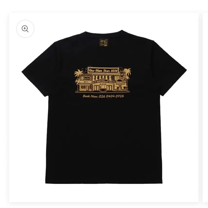 [BUNJANG] Official Higedan One-Man Tour 2026 T-Shirt - Black (Large) / [L] 히게단 one-man tour 2026 티셔츠 / 블랙