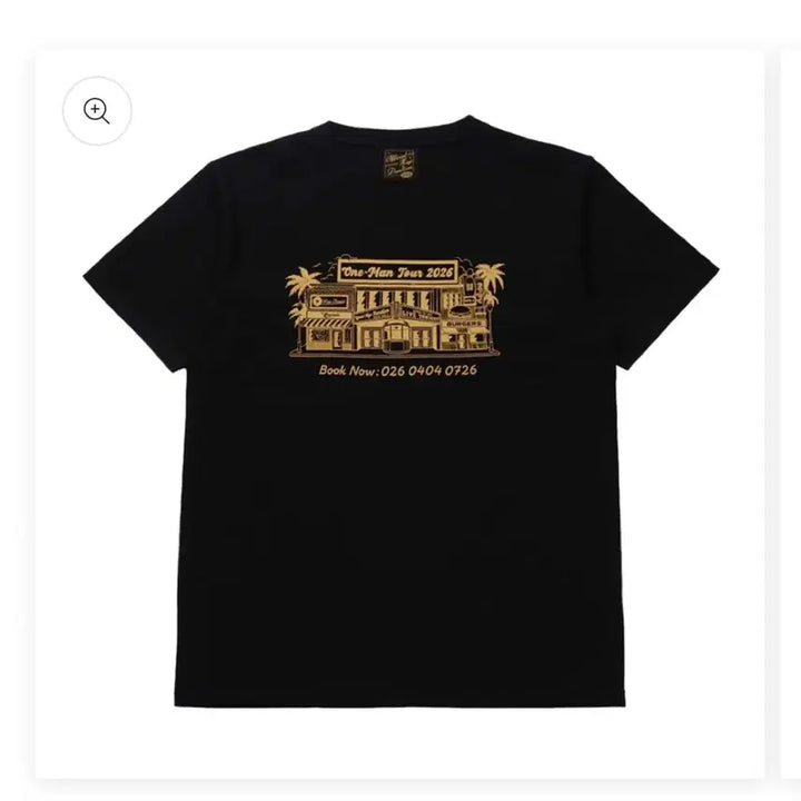 [BUNJANG] Official Higedan One-Man Tour 2026 T-Shirt - Black (Large) / [L] 히게단 one-man tour 2026 티셔츠 / 블랙