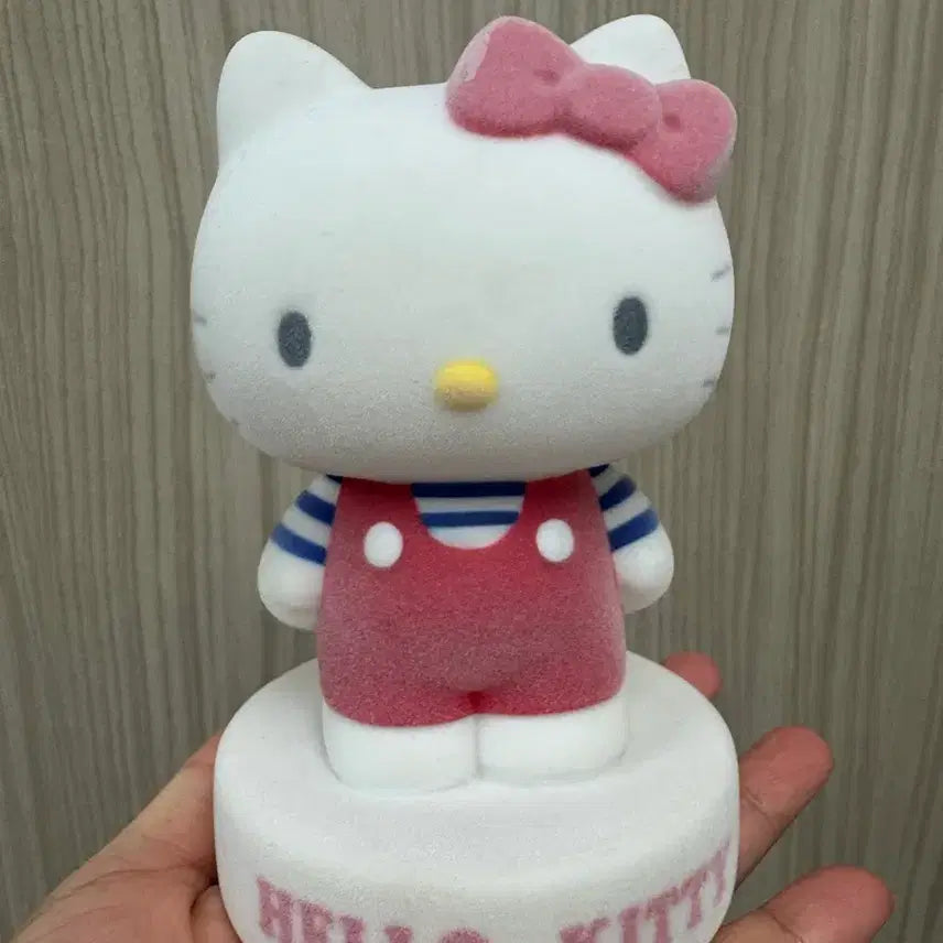 [BUNJANG] Sanrio Hello Kitty 2019 Fluffy Piggy Bank / 헬로키티 고전 19년도 플로키 저금통