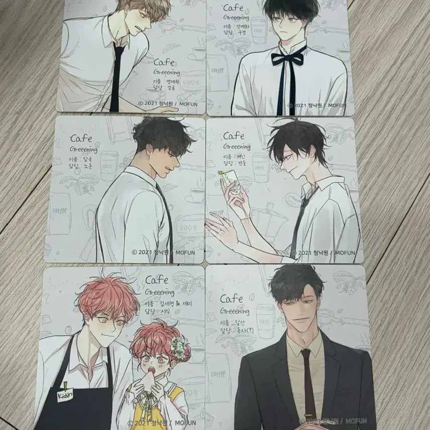 [BUNJANG] Blue Apple Paradise Season 2 &amp; 3 Coaster Set / bl 모펀 청사과낙원 청낙원 시즌2, 시즌3 코스터 14종 올클 양도