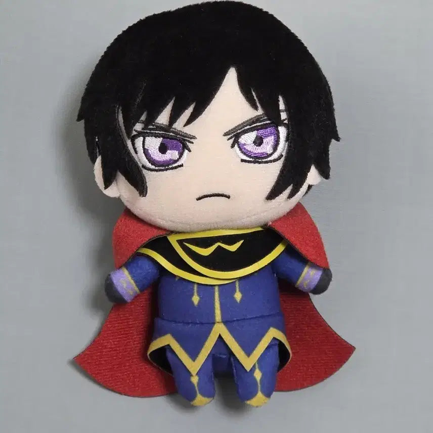 [BUNJANG] Code Geass Lelouch Zero Classic Plush Doll Keychain Mascot / 코드기어스 를르슈 제로 고전 누이 인형 키링 마스코트