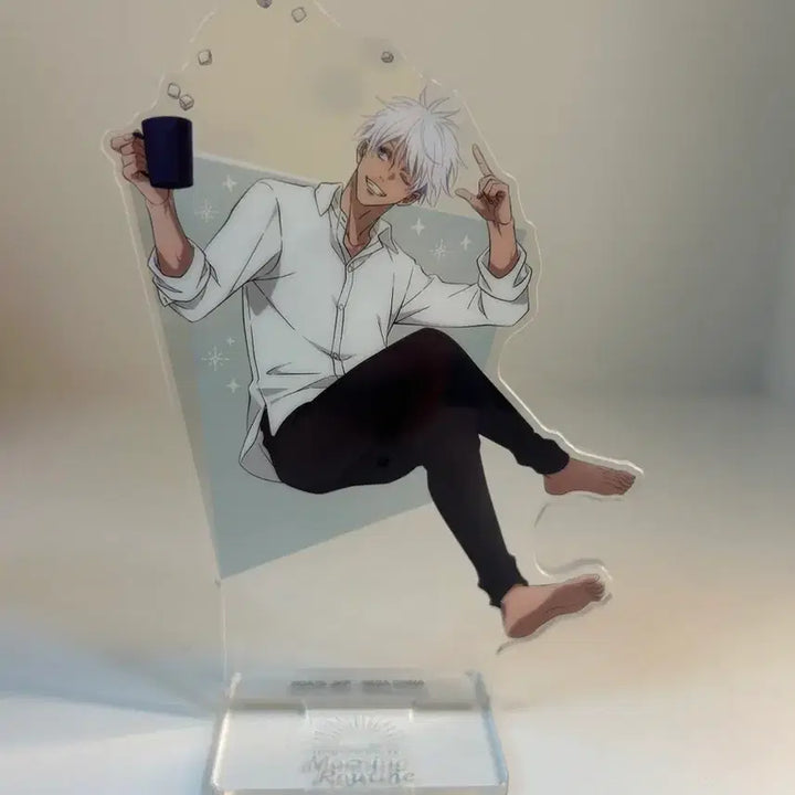 [BUNJANG] Gojo Satoru Sega Kuji Morning Routine Acrylic Stand / 고죠 사토루 세가쿠지 모닝루틴 아크릴스탠드