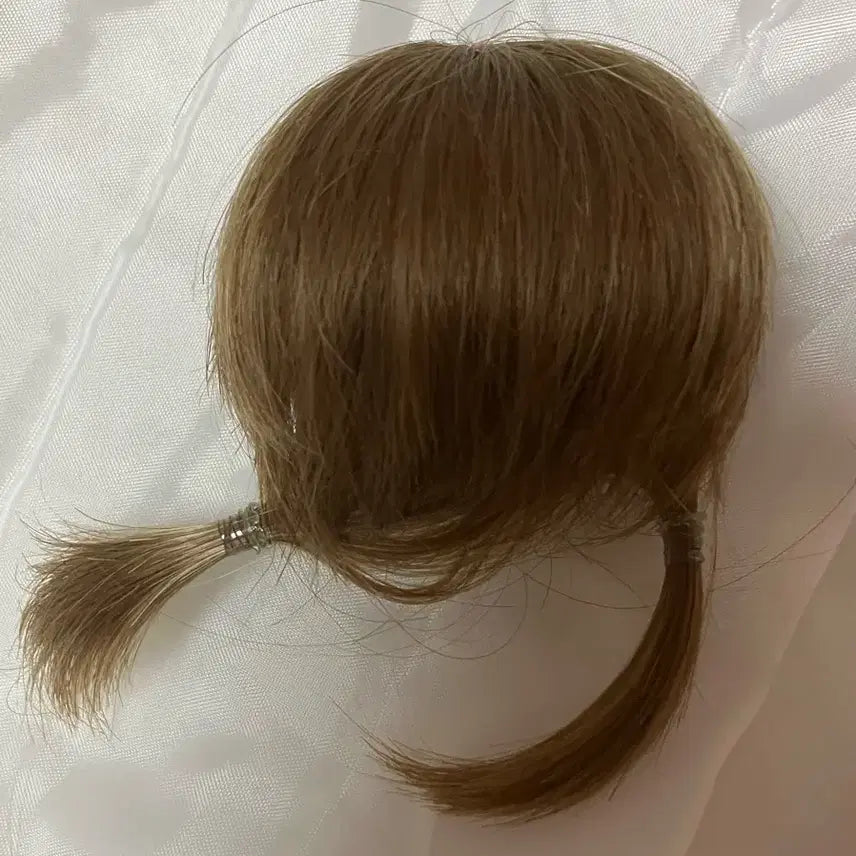 [BUNJANG] BJD Wig Twin Tail Brown Hannahsu HW-1015 4-5 inch / 구체관절인형 구관 가발 한나수 HW-1015 커피브라운