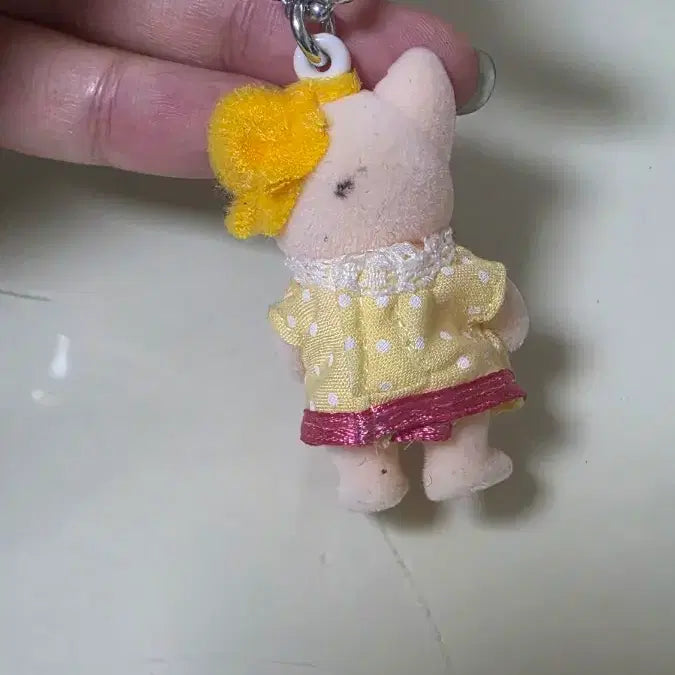 [BUNJANG] Sylvanian Families Fox Keychain Doll / 실바니안 패밀리 키링 인형 여우