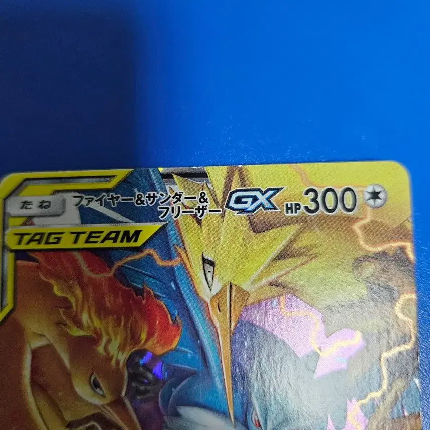 [BUNJANG] Pokemon Card Fire &amp; Thunder &amp; Freeze GX TAG TEAM / [일판]포켓몬카드 파이어&amp;썬더&amp;프리져 GX TAG TEAM 태그팀