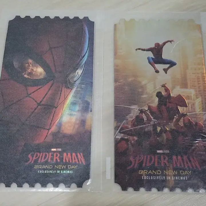 [BUNJANG] Spider-Man Original Ticket 2 Types Set (OT) / [전용박스 안전포장] 스파이더맨 오리지널티켓 2종 세트 (오티)