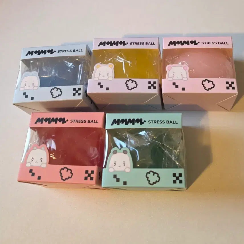 [BUNJANG] PLAVE Mmemimoo Stress Ball Set / 플레이브 므메미무 스트레스볼 세트 양도 판매