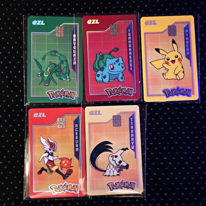 [BUNJANG] Pokemon 30th Anniversary Limited Edition Izle Transportation Card - Pikachu / 30주년 한정 포켓몬스터 이즐 교통카드 30종 Pokemon card 피카츄