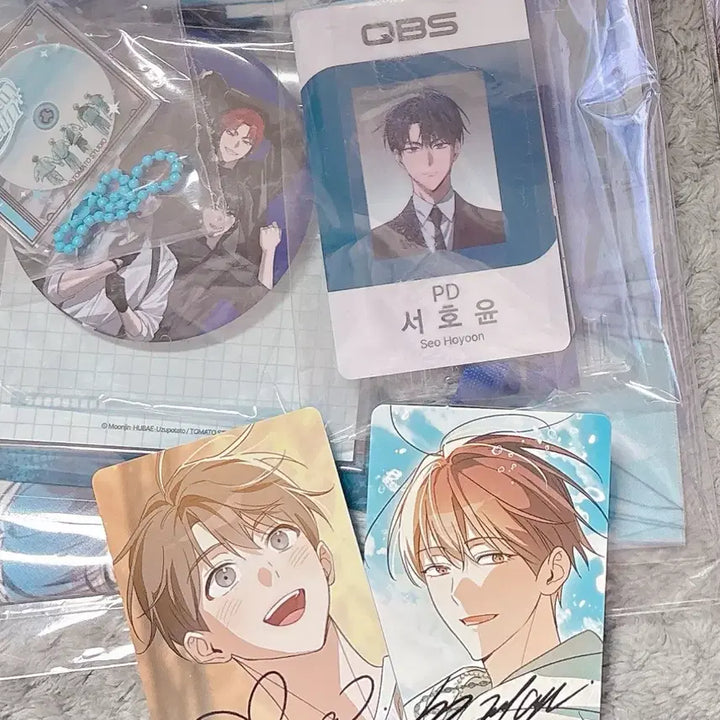 [BUNJANG] Mangasal Funding Merchandise Bundle / 망아살 펀딩 일부 + 리워드 서호윤 PD 사원증 판매