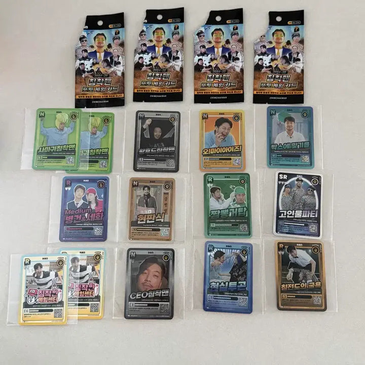 [BUNJANG] Chimchakman Photo Card Bundle Set / 14장 일괄, 새상품) 침착맨 포토카드 / 침착맨 포토게임 카드