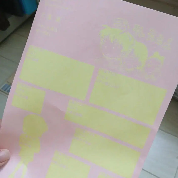 [BUNJANG] Detective Conan Film Sticker (Secret) / 명탐정 코난 실 스티커 (시크릿)