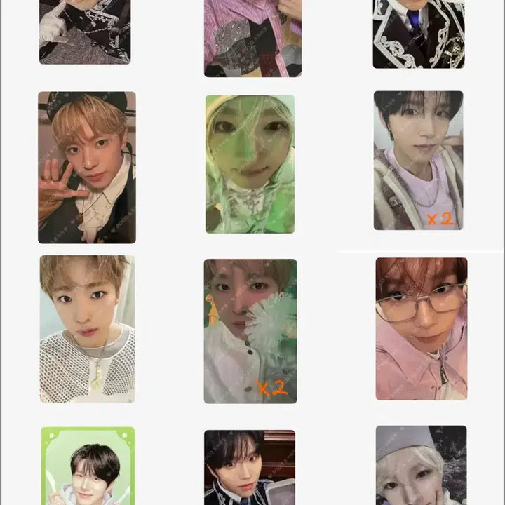 [BUNJANG] NCT WISH Yushi Jaehee Ryo Sakuya Photocard Bundle Set / 엔시티위시 오투럽 팝팝 팬미 팝업 유우시 재희 료 사쿠야 포카 일괄 양도